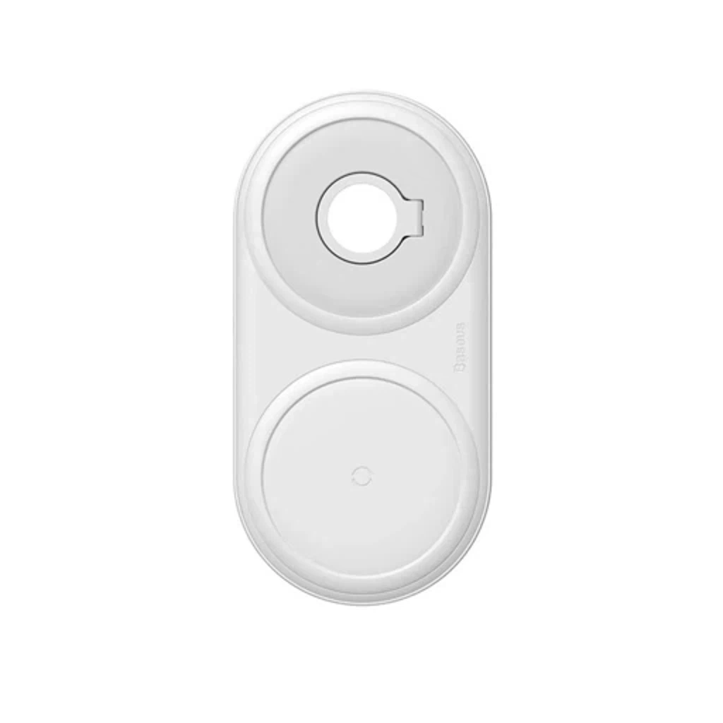 Беспроводное зарядное Baseus Planet 2 in 1 cable winder+wireless charger